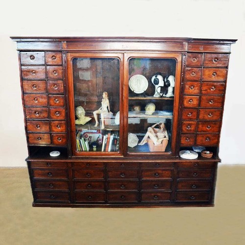 Mobile vetrina grande legno - mobile,