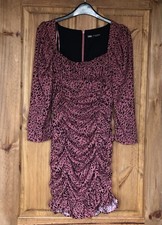 Zara rosa nero stampa