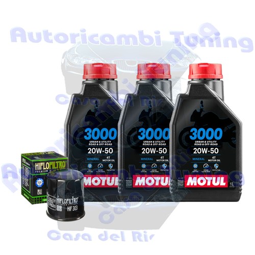 Kit tagliando olio motul - olio, 3000