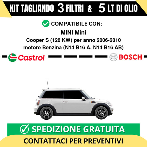 Tagliando per mini - per, cooper