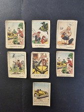 N° 7 Figurine Vav Umoristiche Anni 30/40 Rarissime ,belle !!!