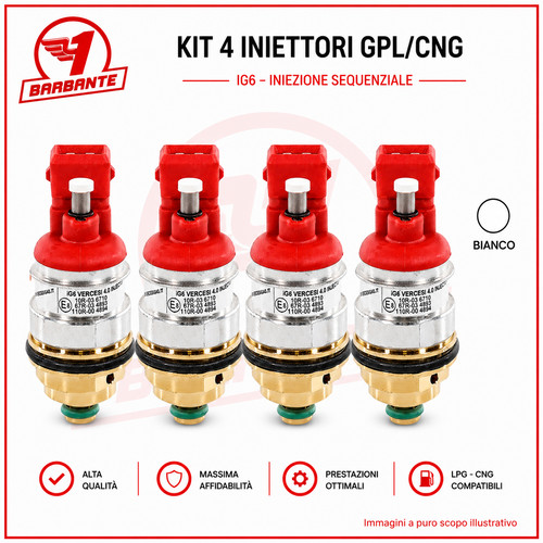 Iniettori gas gpl - gpl, tappo