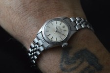 Rolex Rare Vintage Ladies Oyster Perpetual 6623 Stunning Rare Bezel Alpha Hands