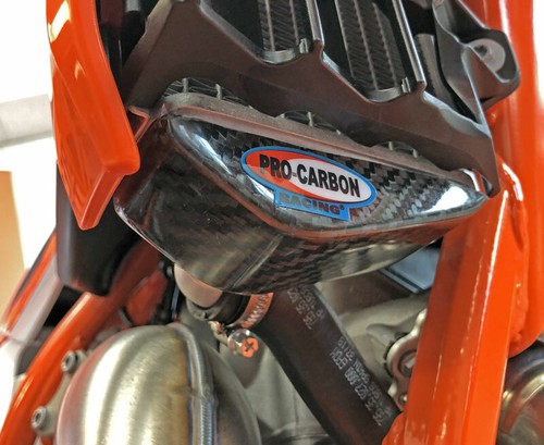 Protezione radiatore carbonio