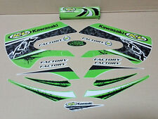KIT DECAL ADESIVI KL CON PARACOLPI  PER KAWASAKI KX 65 PART N. 0681