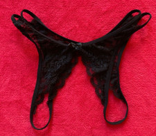 SISSY FETISH CROSSDRESSER OPEN CROTCH SPANKING PANTIES