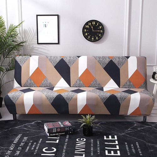 Futon slipcover armless sofa - futon,