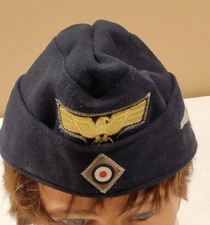 Bustina da truppa/sottufficiale fregi Kriegsmarine - Riproduzione