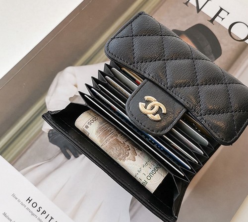 Chanel portafoglio donna nero - donna,