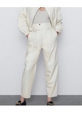 PANTALONE ZARA VERA PELLE DI