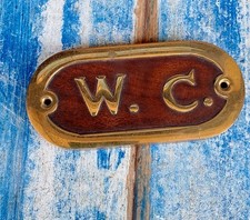 Placca Inaegna WC Da Porta