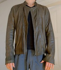 Giacca di pelle Emporio Armani