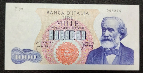 1000 lire verdi tipo - lire,
