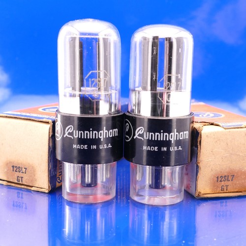 Due tubi cunningham 12sl7gt - due,