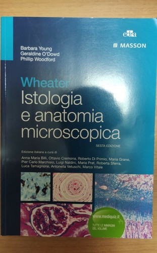 Wheater istologia e - istologia, anatomia