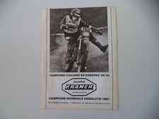 advertising Pubblicità 1981 MOTO KRAMER CAMIONE ITALIANO ED EUROPEO