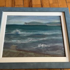 Quadro Ad Olio Melkiorre Melis 39•29cm Pittore Sardo