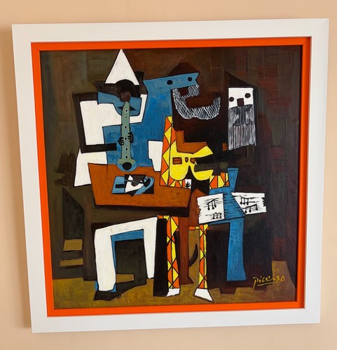 Picasso tre musicisti 1921 - picasso,