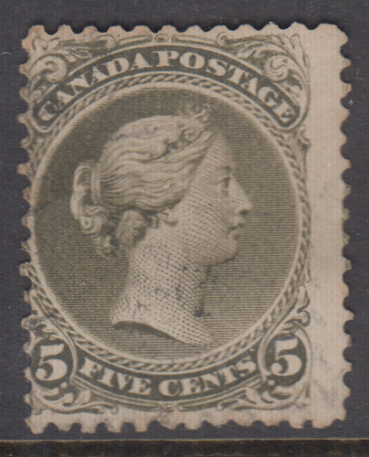 Canada scott 26iv - canada, cent