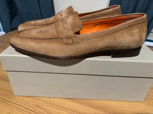 Mocassini santoni scamosciati - mocassini,