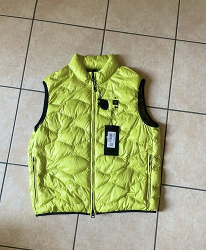 Smanicato gilet blauer giallo - smanicato,