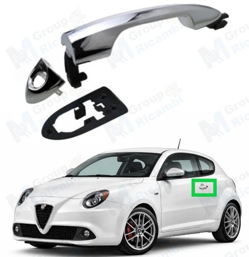 Maniglia cromata lato guida - cromata,