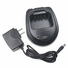 Caricabatteria da tavolo originale WOUXUN KG-UVD1P KG-UV6D KG-UV2D Walkie Talkie