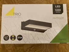 2 x Lampada da esterno a led TRIO con rilevatore di movimento CUANDO 