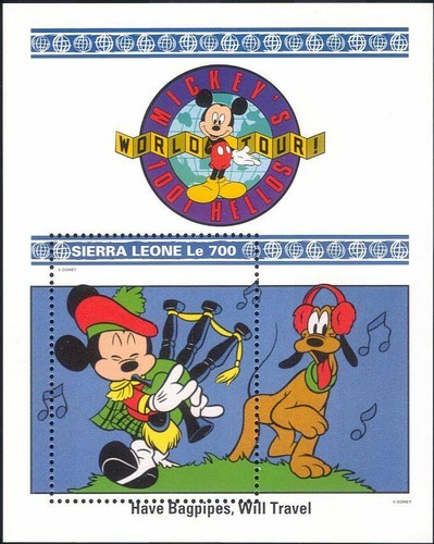 Sierra leone 1992 walt disney - 1992,
