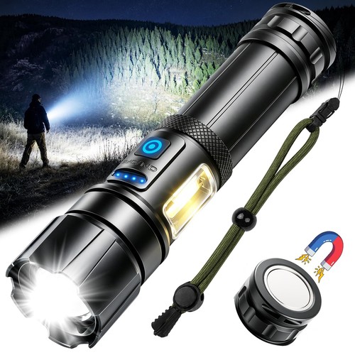 Torcia led ricaricabile - torcia,
