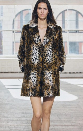 Cappotto pelliccia sintetica - pelliccia,