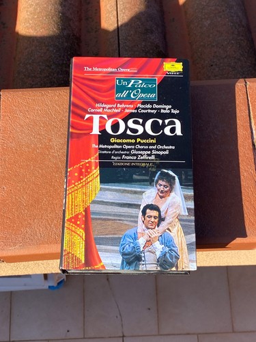 Vhs tosca puccini domingo - tosca,