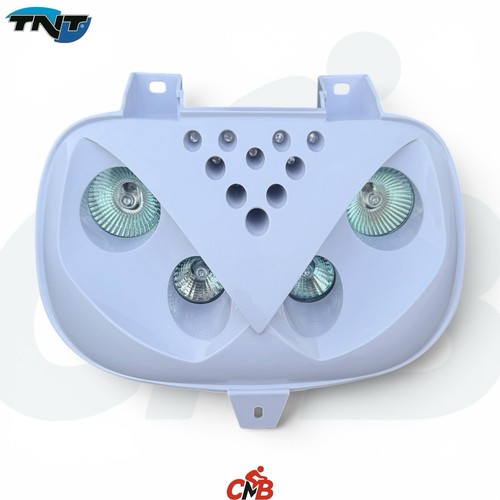Maschera faro anteriore bianca - maschera,