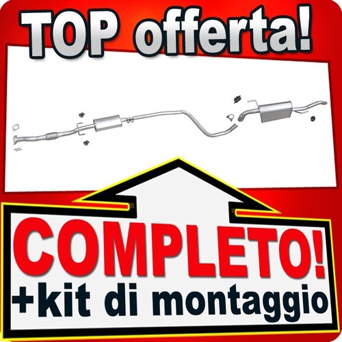 Scarico completo per fiat - scarico,
