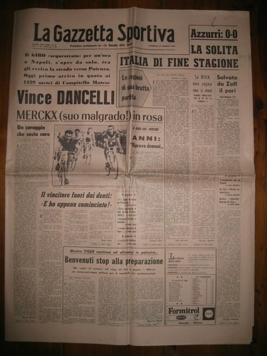 Gazzetta sportiva 5 1969 - la,