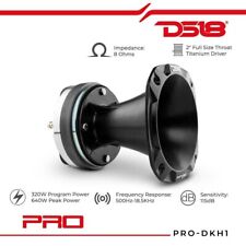 DS18 PRO-DKH1 PRODKH1 driver a compressione con tromba 640 watt max 8 ohm spl