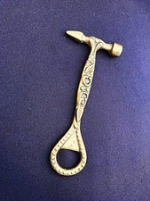 antico apri bottiglie cesellato a forma di piccozza spacca ghiaccio