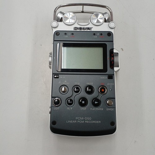 Sony pcm d50 registratore - sony, pcm-d50