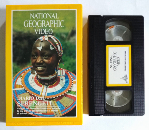 Vhs diario dal serengeti - vhs,