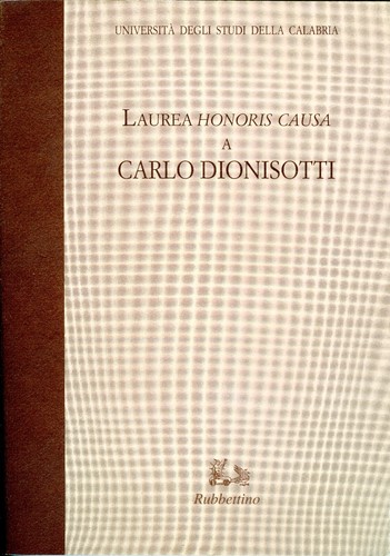 Laurea honoris causa carlo - causa, a