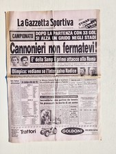 GAZZETTA DELLO SPORT 18 SETTEMBRE 1983 EDBERG - SILVANO CONTINI GIR DEL LAZIO