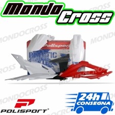 Kit plastiche POLISPORT Bianco Rosso HUSQVARNA 450 TE 2009 (09)!
