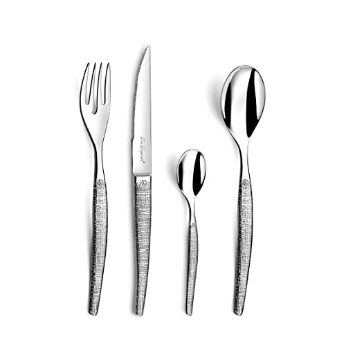 Lou laguiole jet textil set - laguiole,