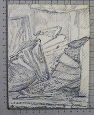 VECCHIO DISEGNO NATURA MORTA