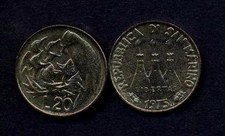 San Marino 20 Lire 1975 FAO
