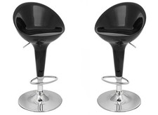 COPPIA 2 SGABELLI ABS BAR