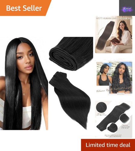 100g straight human hair - straight,