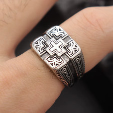 Anello uomo croce - uomo, cavaliere