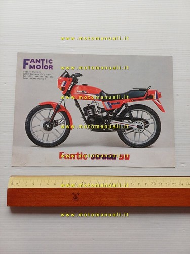 Fantic strada 1982 depliant - fantic,