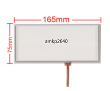 Touch screen 7" 4 linee 165*75 per futaba T14MZ Touch Pad Vetro 165mm*75mm #am